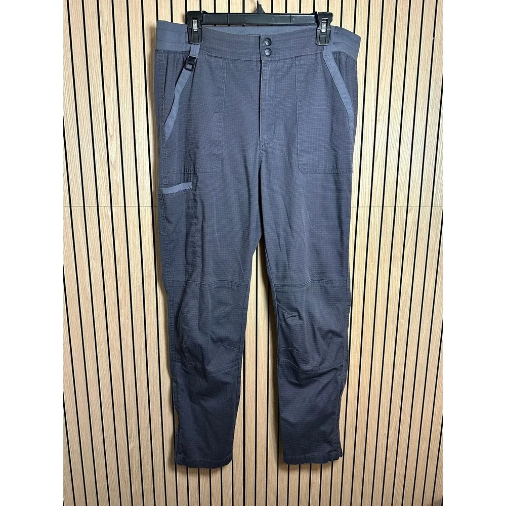 160 Carhartt Force Liberty Scrub Pants Womens Gray Cargo Ripstop (Large, EUC)